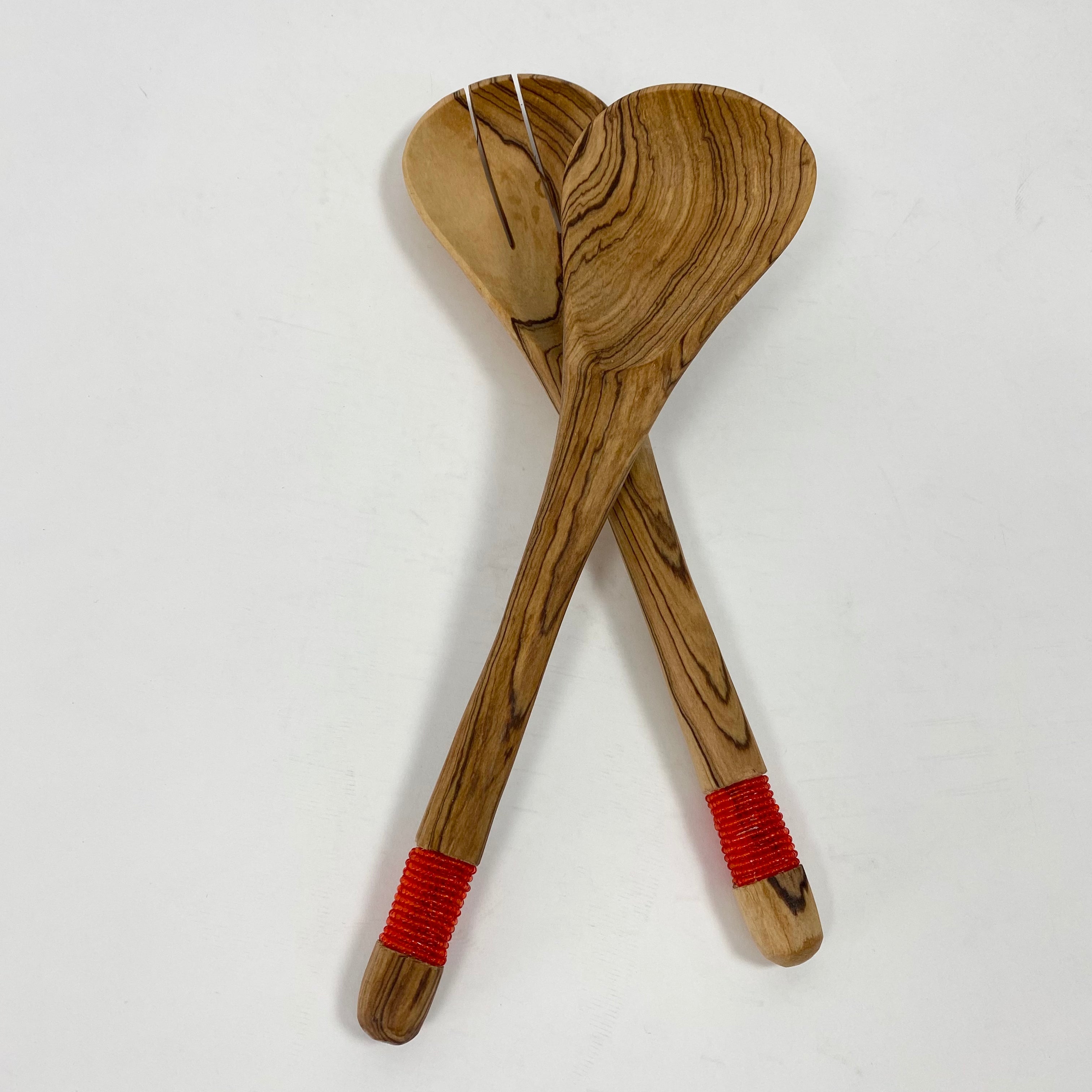 Wood cutlery no. 1 - Orange
