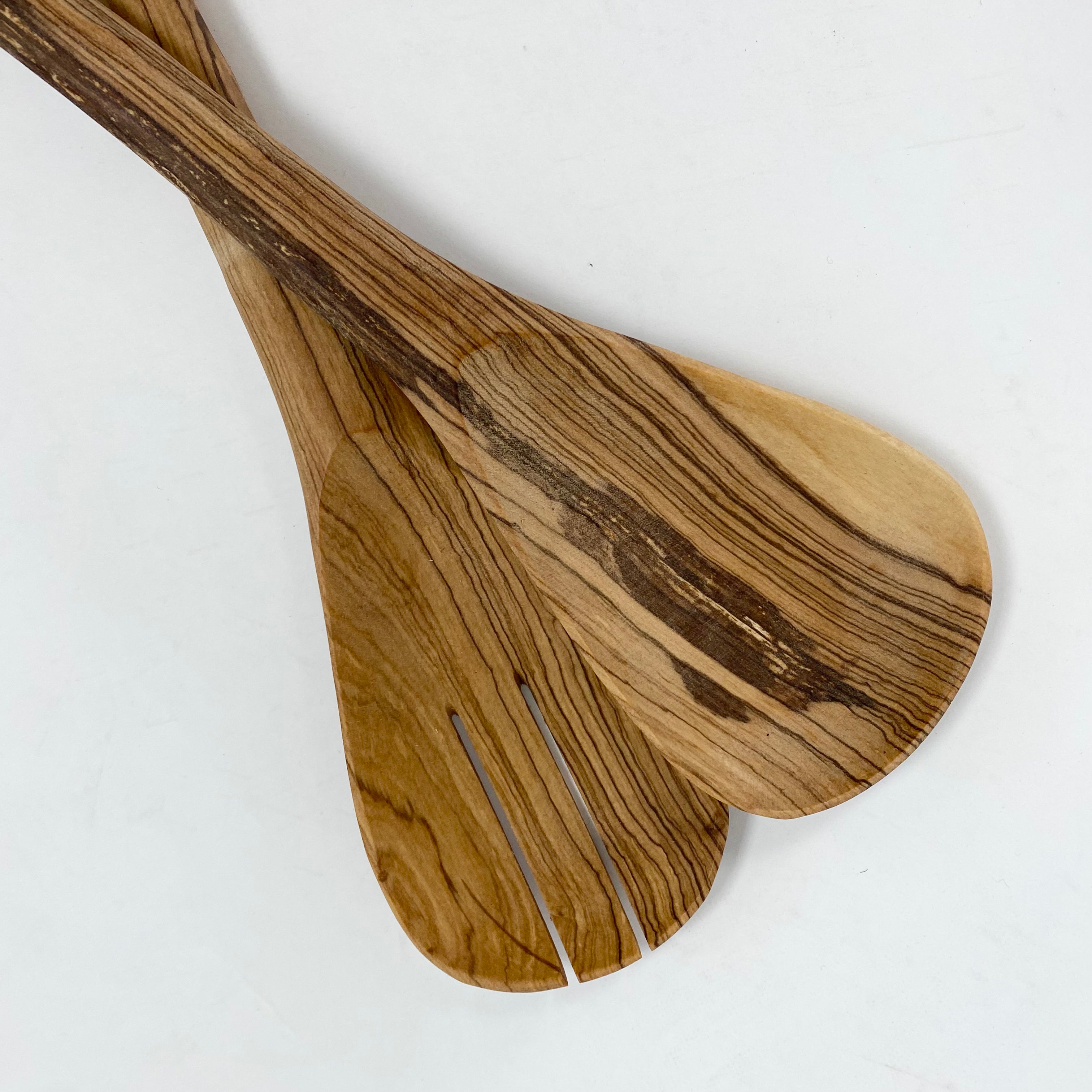 Wood cutlery no. 1 - Green mix