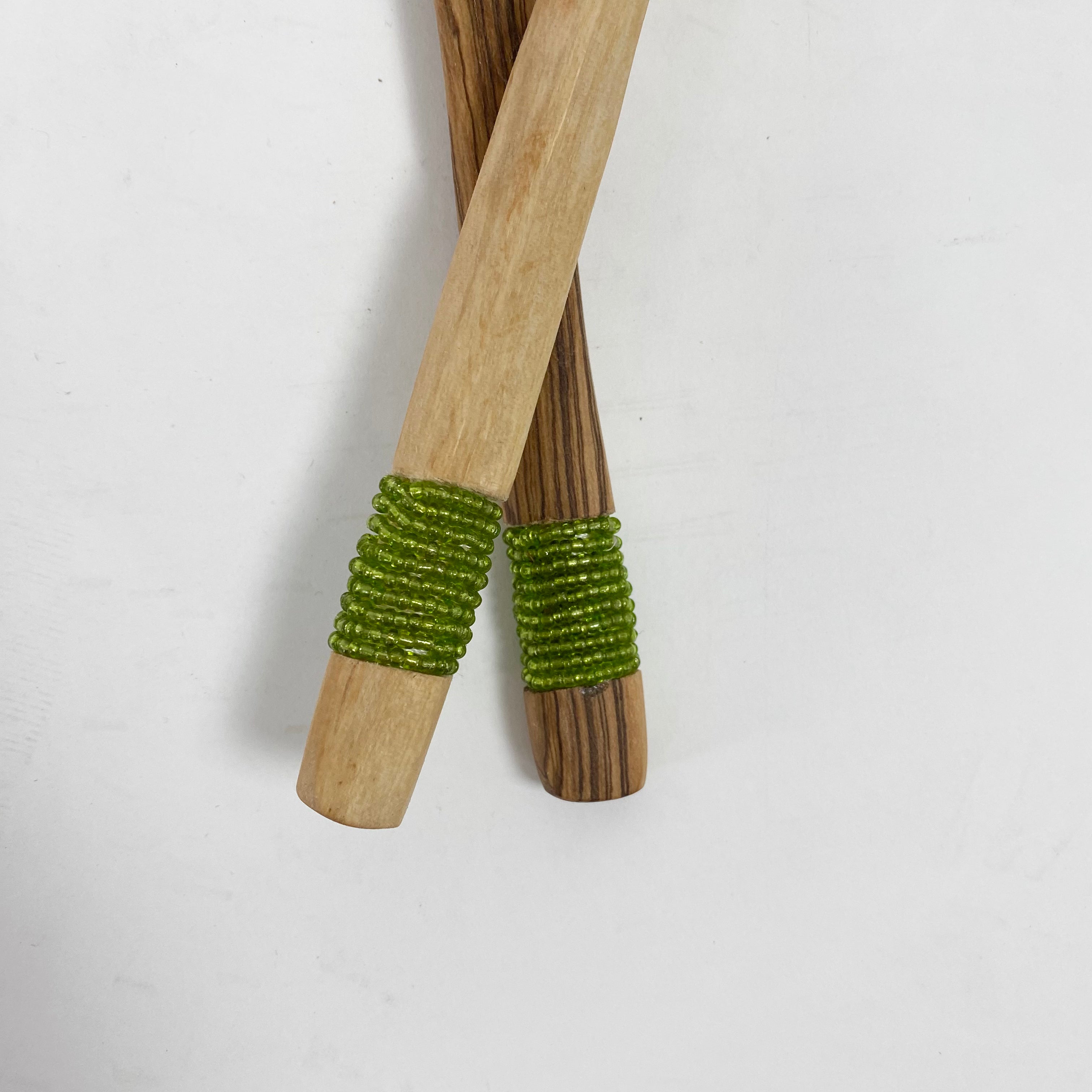 Wood cutlery no. 1 - Green